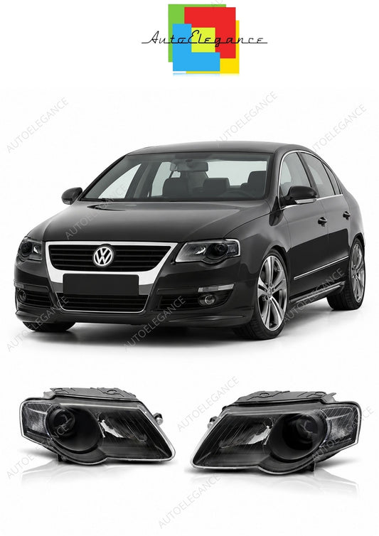 💕 Fari Anteriori Adatto per VW Passat B6 3C 2005-2010 Neri H7 💕