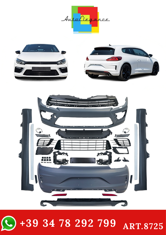 💫ART.8725 Bodykit adatto per Scirocco R Facelift 2014–2017💫