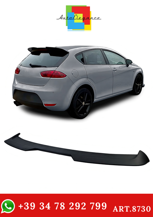 💫ART.8730 Spoiler Posteriore (Tetto) – Versione racing per Seat Leon (2009-2012)💫