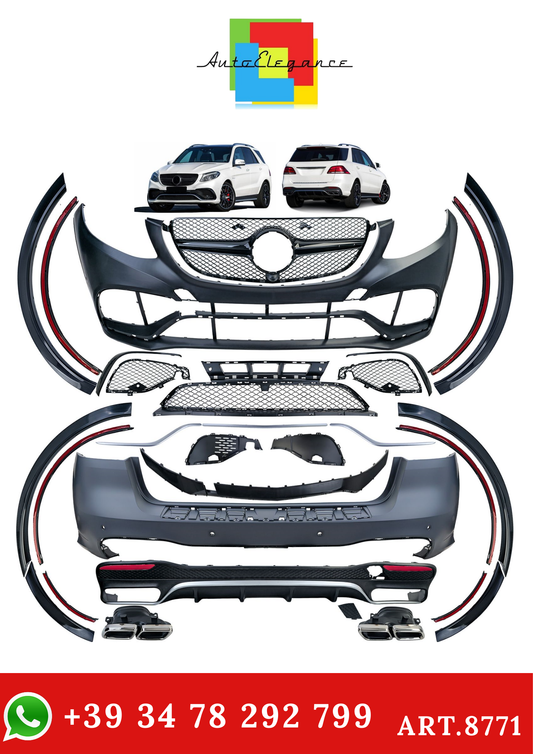 💫ART.8771 Bodykit adatto per Mercedes GLE W166 (2015-2019)💫
