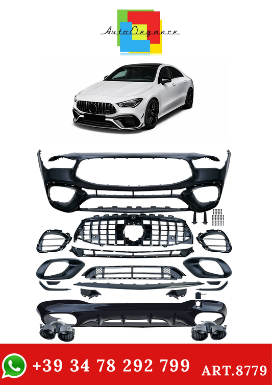 💫ART.8779 Bodykit adatto per Mercedes CLA C118 / X118 AMG look 2019+💫