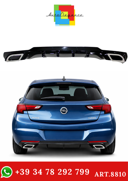 💫ART.8810 DIFFUSORE ASTRA K 2015-2021 LOOK SPORT (CON TERMINALI CROMATI)💫