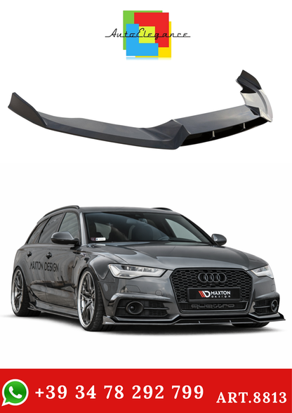 💫ART.8813 Splitter Anteriore per Audi A6 / A6 C7 S-line / S6 C7 2014-2017💫