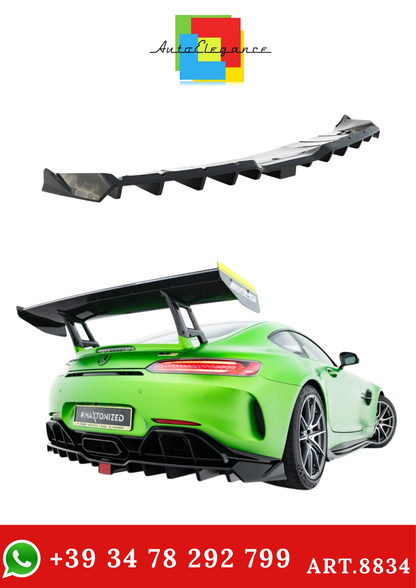 💫ART.8834 Splitter Posteriore (con barre verticali)+ LED Mercedes-AMG GT R C190💫