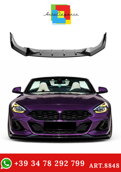 💫ART.8848 Splitter Anteriore per BMW Z4 M-Pack G29/G29 Facelift 2018+💫