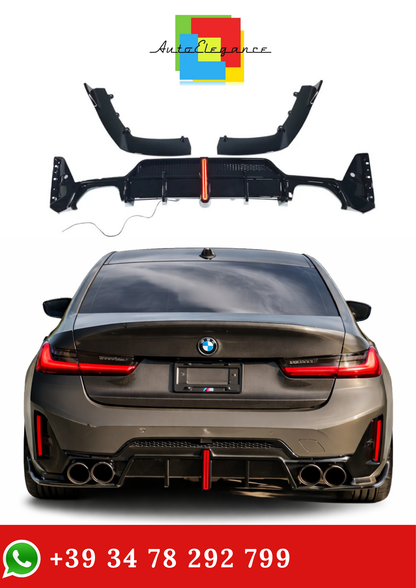 💫Diffusore Posteriore Stile Competizione per BMW Serie 3 G20 2023-2026💫