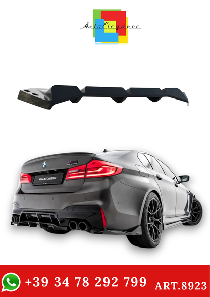 💫ART.8923 Splitter Posteriore (con barre verticali) per BMW M5 F90 / F90 Facelift💫