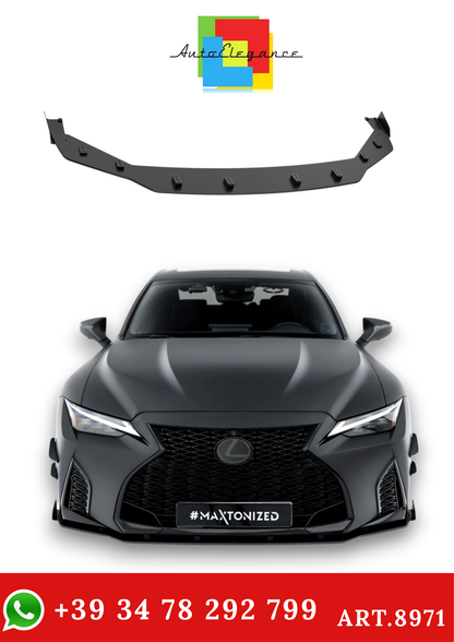 💫ART.8971 Street Pro Splitter Anteriore + Flaps per  Lexus IS 500 Mk3 (XE30)💫
