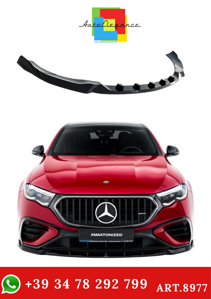 💫ART.8977 Splitter Anteriore Nero Lucido per Mercedes-AMG E53  W214💫