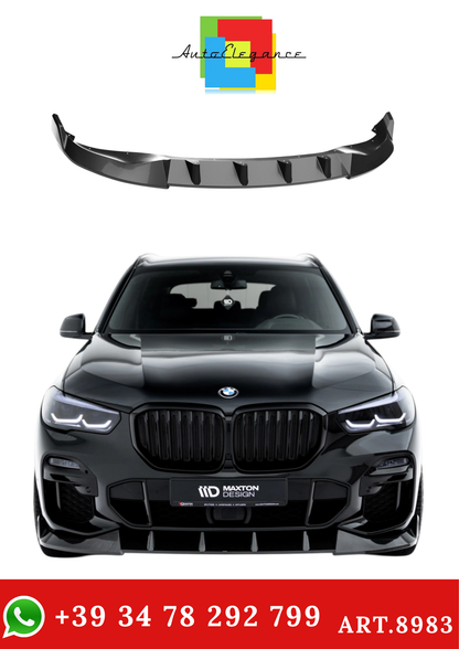 💫ART.8983 Prepreg Splitter Anteriore Carbonio per BMW X5 M-Pack G05💫