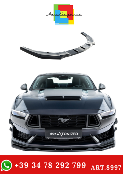 💫ART.8997 Splitter Anteriore V.2 per Ford Mustang Dark Horse Mk7 2024💫