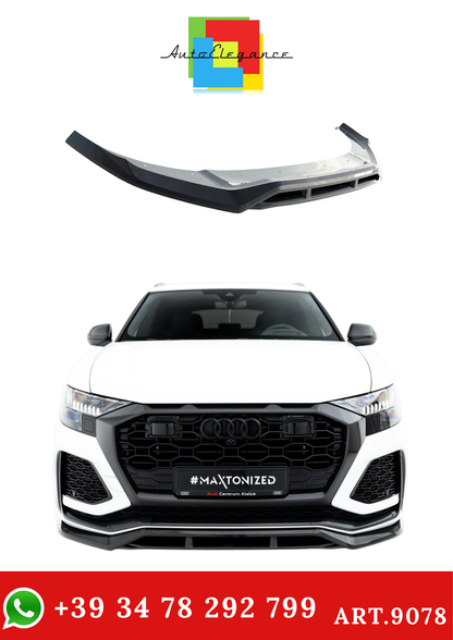 💫ART.9078 Prepreg Carbon Fiber Front Splitter Audi RSQ8 Mk1💫