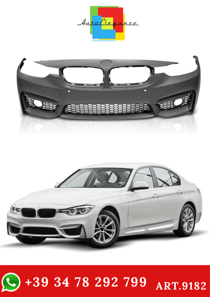 💫ART.9182 Paraurti Anteriore Sportivo PDC per BMW F30 / F31 2011-2018💫