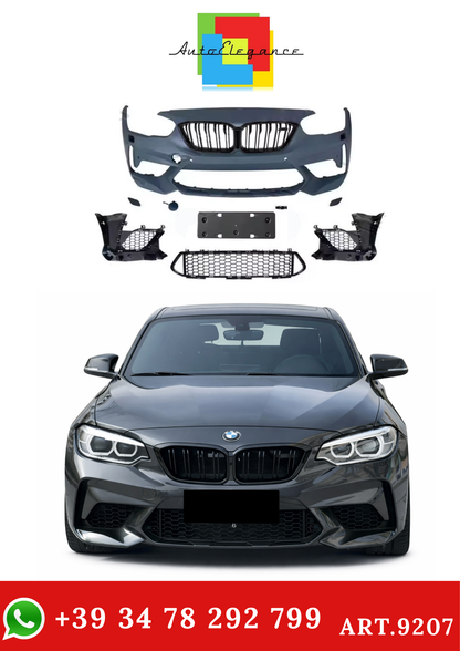 💫ART.9207 Paraurti Anteriore M2C Look per Bmw F20 F21 LCI Hatchback 2015-2019💫