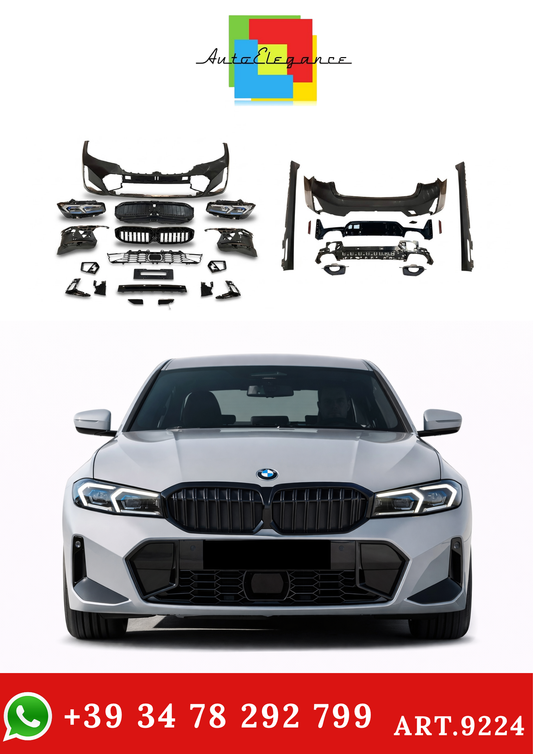 💫ART.9224 Bodykit Stile M-Sport 2023 per BMW Serie 3 G20 G80 2018-2022💫