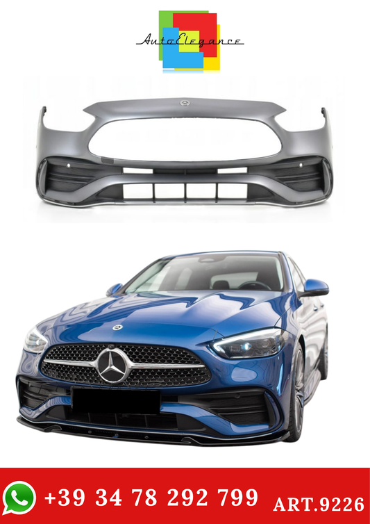 💫ART.9226 Paraurti Anteriore Stile AMG-Line/C43 per Classe C W206 2021💫