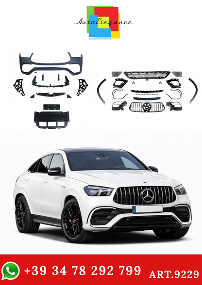 💫ART.9229 Paraurti Anteriore Stile GLE63 AMG per GLE (W167) SUV (C167) 2019💫