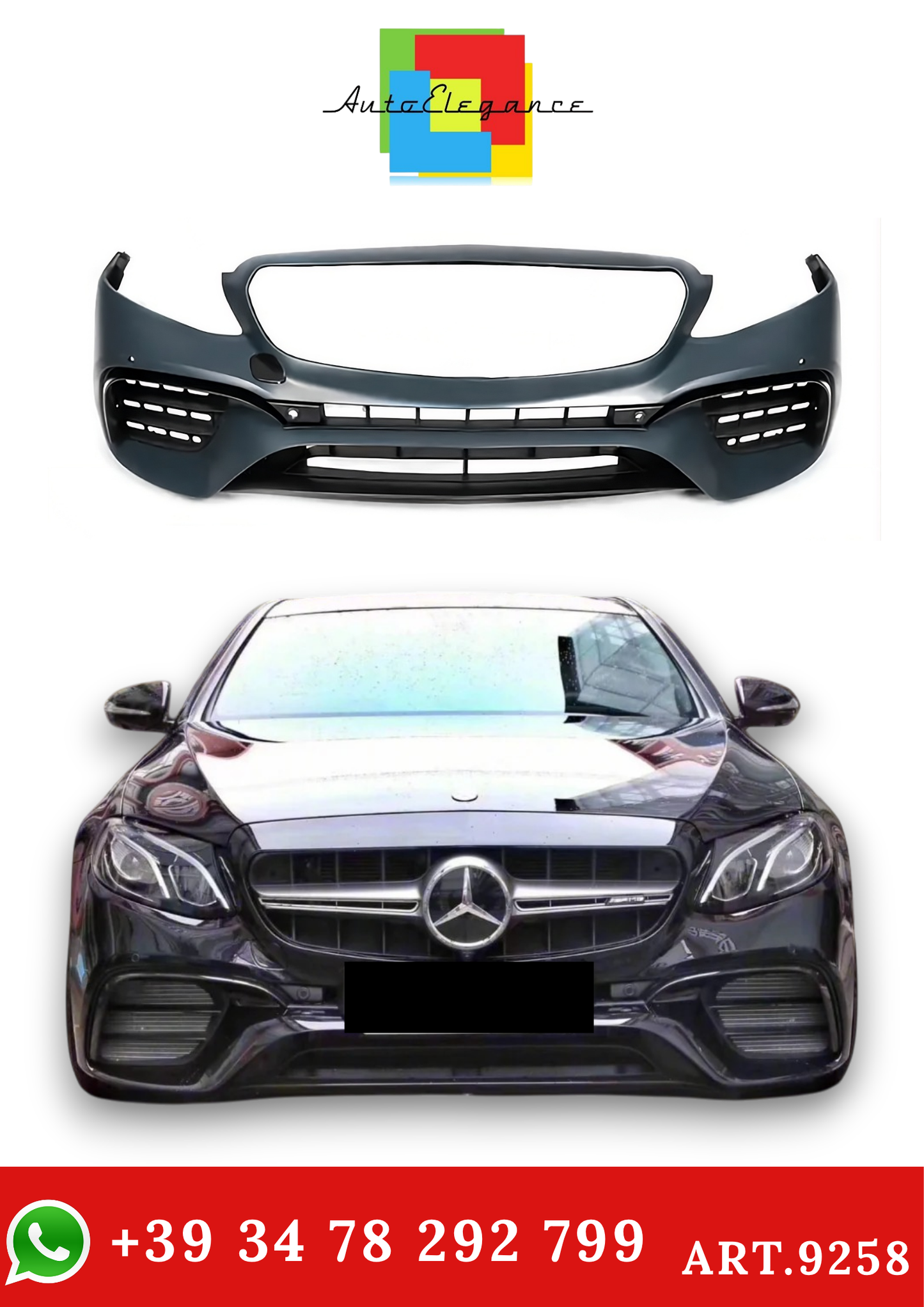 💫ART.9258 Parakolp Stil E63 AMG per Classe E (W213) (C238) 2016–2020💫