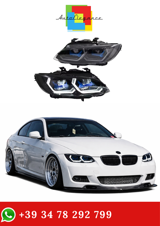 💫Fari Anteriori LED per BMW Serie 3 E92 E93 E90 M3 2007-2010💫