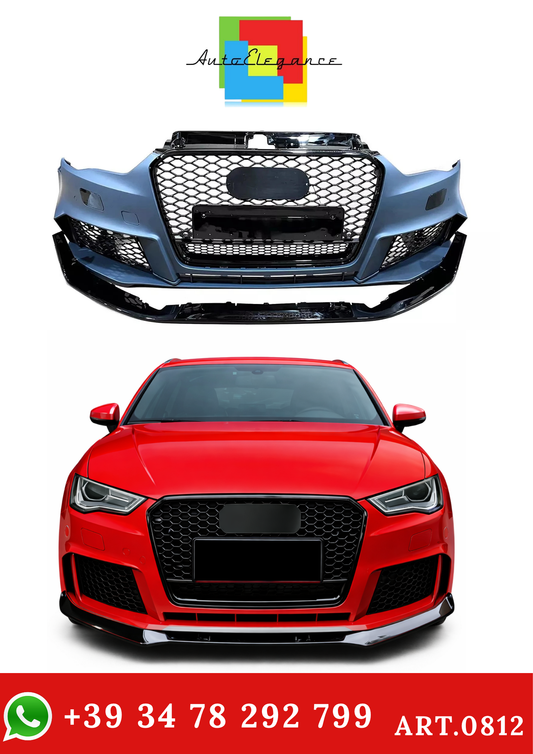 💫art.0812 Bodykit Stile RS3 adatto per A3 S3 8V (2013-2016)💫