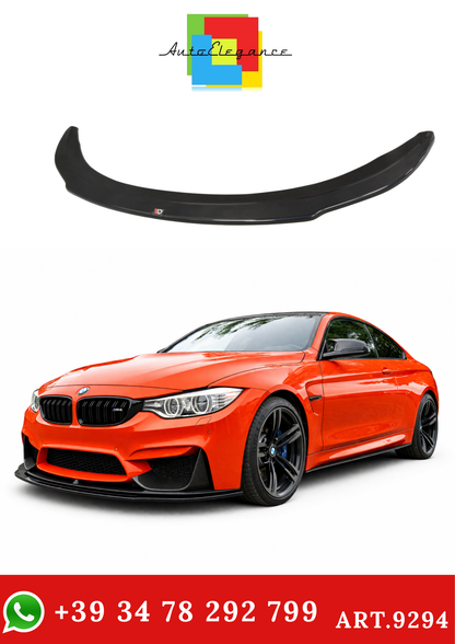 💫ART.9294 Splitter Anteriore Nero Lucido per BMW M4 F82 M-Performance💫