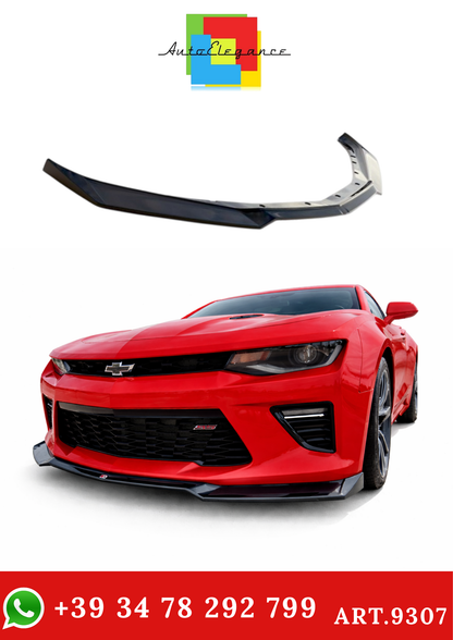 💫ART.9307 SPLITTER V.1 PER CHEVROLET CAMARO 6ª GENERAZIONE, FASE I, 2SS COUPÉ💫