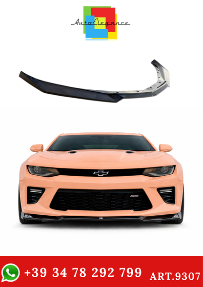 💫ART.9307 SPLITTER V.1 PER CHEVROLET CAMARO 6ª GENERAZIONE, FASE I, 2SS COUPÉ💫