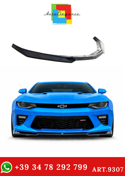 💫ART.9307 SPLITTER V.1 PER CHEVROLET CAMARO 6ª GENERAZIONE, FASE I, 2SS COUPÉ💫