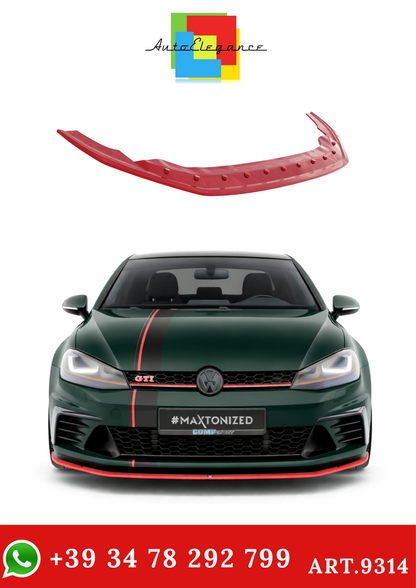 💫ART.9314 Splitter Anteriore VW Golf GTI Clubsport Mk7 2016-2017💫