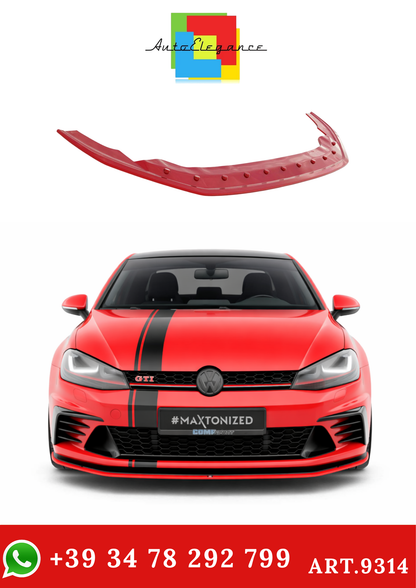 💫ART.9314 Splitter Anteriore VW Golf GTI Clubsport Mk7 2016-2017💫