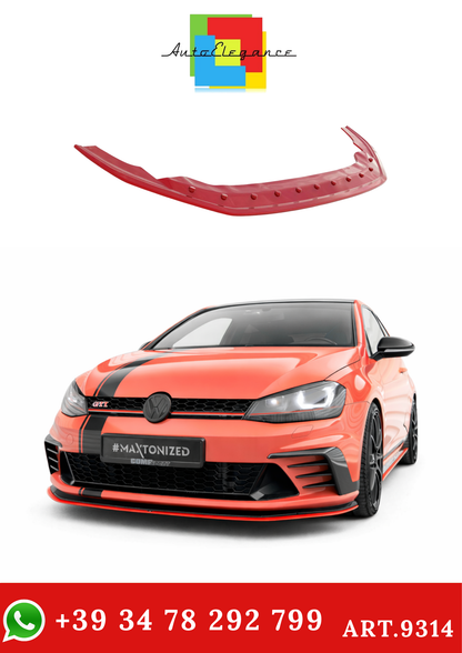 💫ART.9314 Splitter Anteriore VW Golf GTI Clubsport Mk7 2016-2017💫