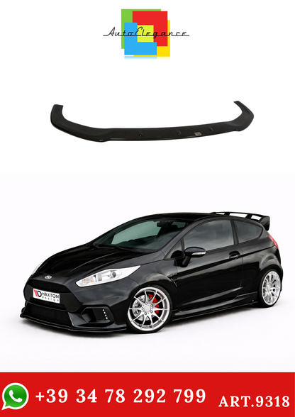 💫ART.9318 Splitter Anteriore (paraurti stile Focus RS) Ford Fiesta Mk7 FL💫