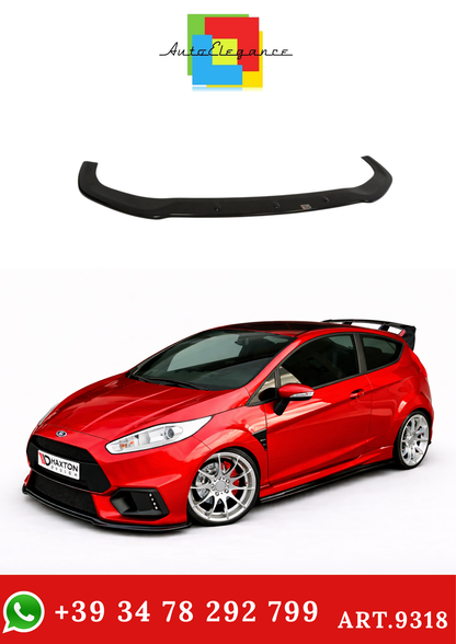 💫ART.9318 Splitter Anteriore (paraurti stile Focus RS) Ford Fiesta Mk7 FL💫