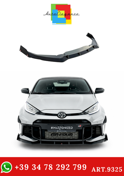 💫ART.9325 Splitter Anteriore + Flaps per Toyota GR Yaris Mk4 Restyling💫