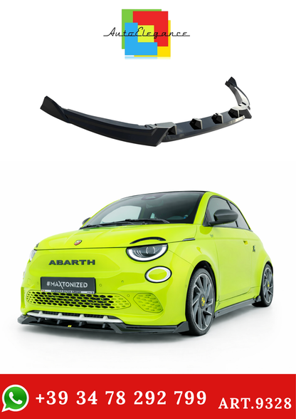 💫ART.9328 Splitter Anteriore Nero Lucido per Abarth 500e 2023+💫