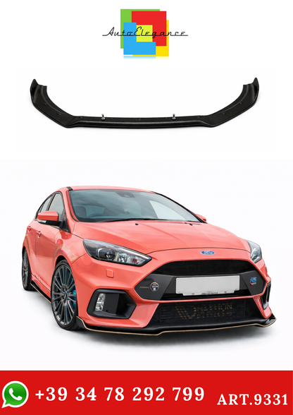 💫ART.9331 Splitter Anteriore in fibra di vetro per Ford Focus RS Mk3💫