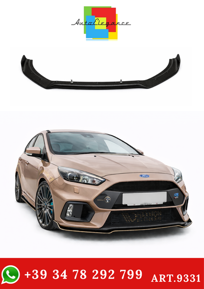 💫ART.9331 Splitter Anteriore in fibra di vetro per Ford Focus RS Mk3💫