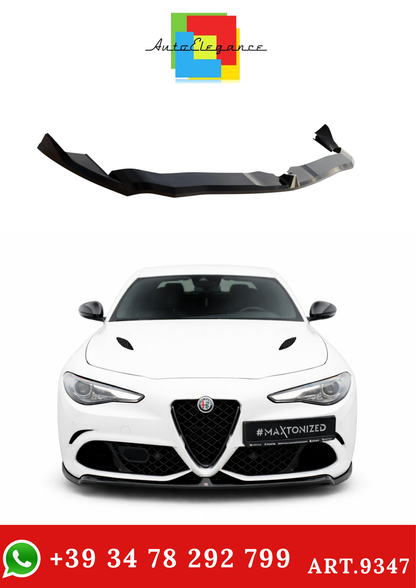 💫ART.9347 Splitter Anteriore Alfa Romeo Giulia Quadrifoglio 2016💫