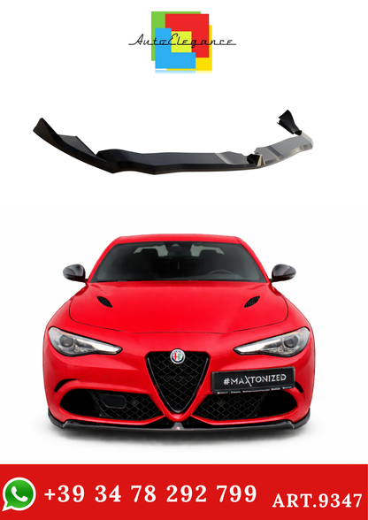 💫ART.9347 Splitter Anteriore Alfa Romeo Giulia Quadrifoglio 2016💫