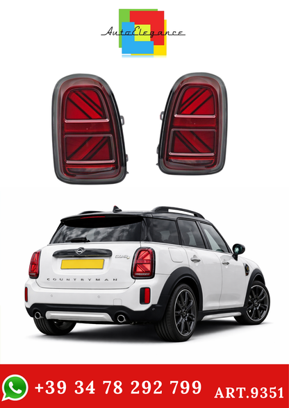 💫ART.9351 FARI POSTERIORI ROSSO LED PER MINI COOPER F60 16-20💫