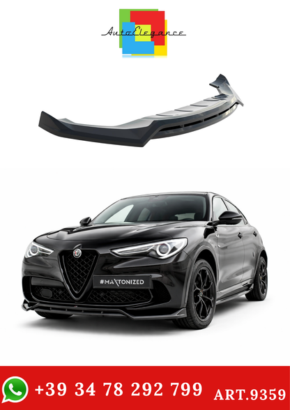 💫ART.9359 Splitter Anteriore per Alfa Romeo Stelvio Quadrifoglio Mk1 201-2022💫