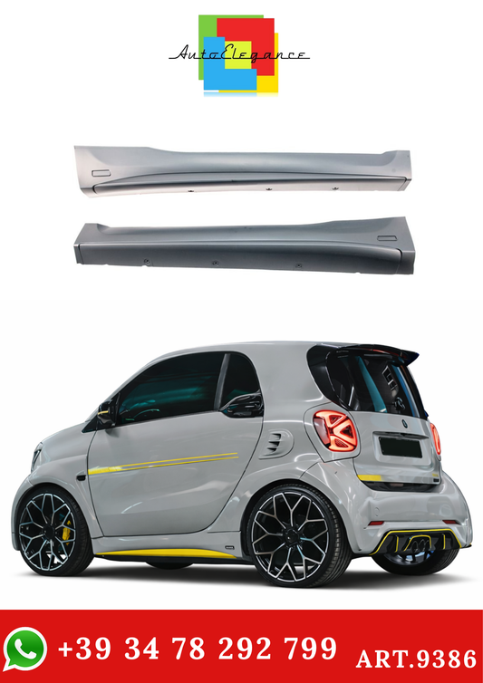 💫ART.9386 Minigonne Stile Brabus per Smart ForTwo (453) Coupe Cabrio 2014-2020💫