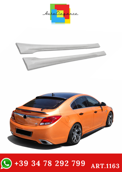 💫ART.1163 MINIGONNE LATERALI LOOK OPC SPORT PER OPEL INSIGNIA 2008-2016💫