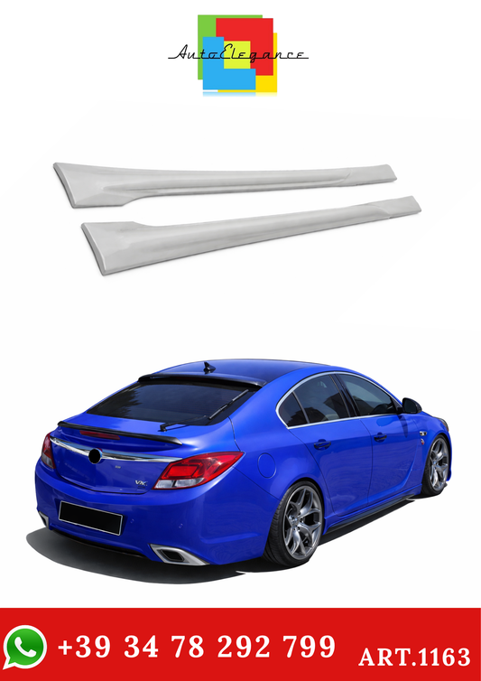 💫ART.1163 MINIGONNE LATERALI LOOK OPC SPORT PER OPEL INSIGNIA 2008-2016💫