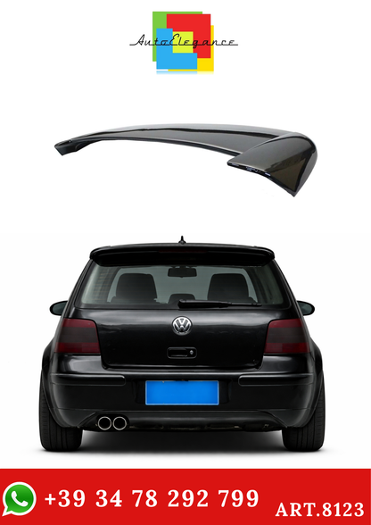 💫ART.8123 SPOILER Tetto Nero Lucido ABS Golf 4 1997-2003💫