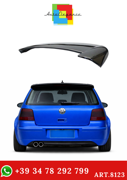 💫ART.8123 SPOILER Tetto Nero Lucido ABS Golf 4 1997-2003💫