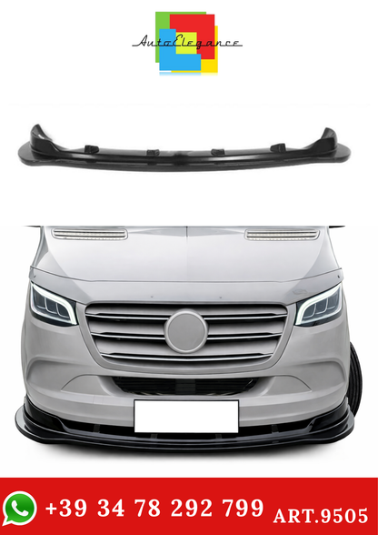 💫ART.9505 Splitter Stile Maxton Nero lucido per Sprinter W907 2019💫