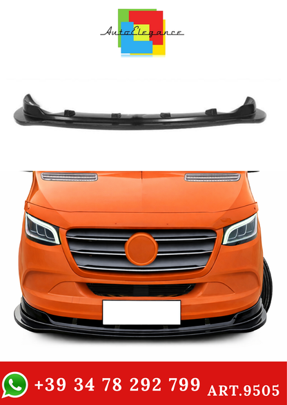 💫ART.9505 Splitter Stile Maxton Nero lucido per Sprinter W907 2019💫