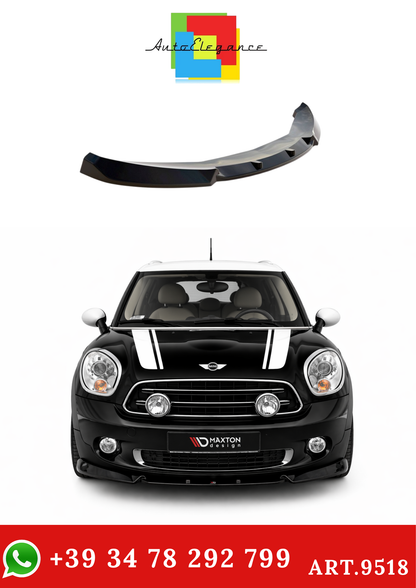 💫ART.9518 Splitter Nero Lucido per Mini Cooper Countryman R60 Facelift💫