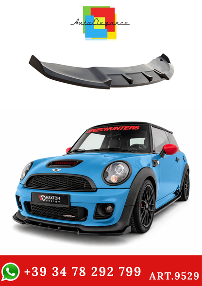 💫ART.9529 Splitter Nero Lucido V.3 per Mini Cooper John Cooper Works R56💫